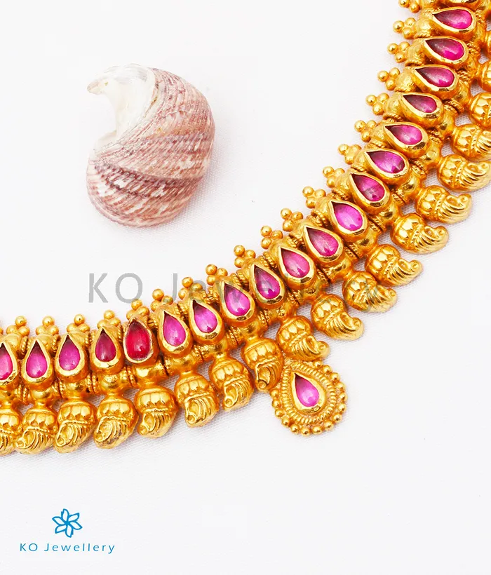 The Saharsha Silver Paisley Necklace Silversmith Necklaces