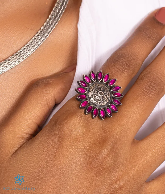 The Tara Silver Kemp Finger Ring Silversmith Rings