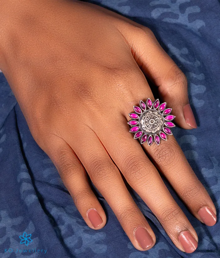 The Tara Silver Kemp Finger Ring Silversmith Rings