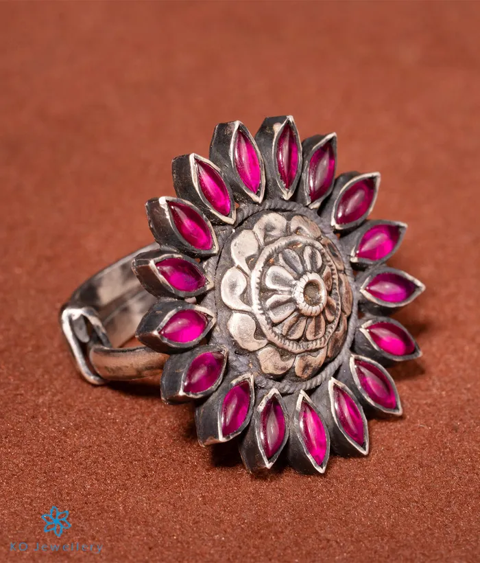 The Tara Silver Kemp Finger Ring Silversmith Rings