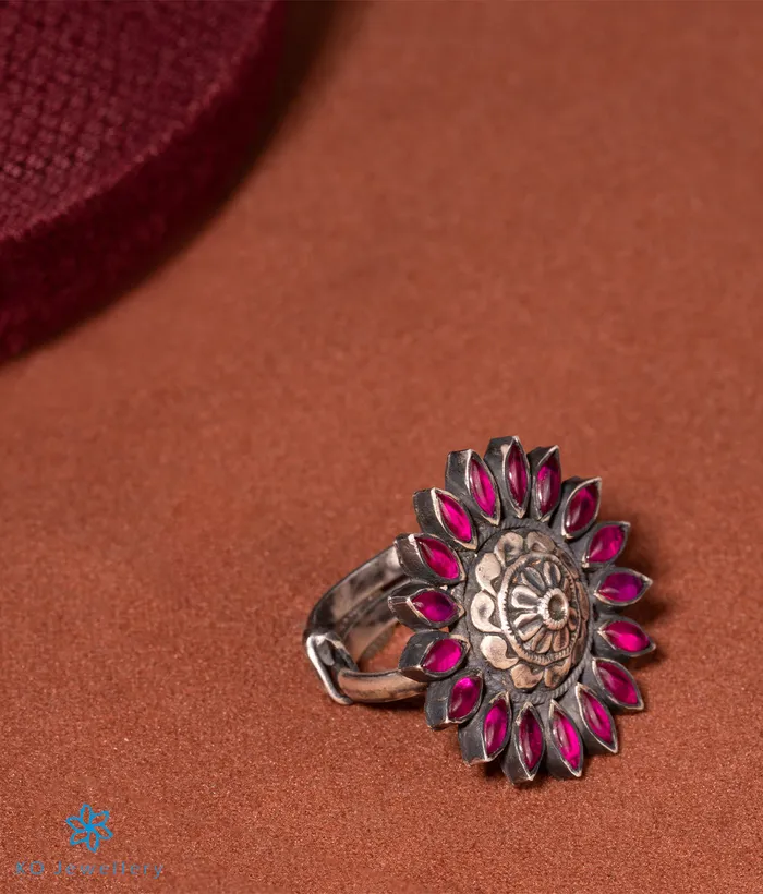 The Tara Silver Kemp Finger Ring Silversmith Rings
