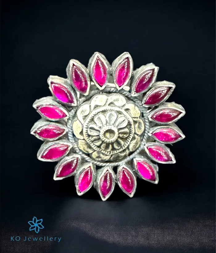 The Tara Silver Kemp Finger Ring Silversmith Rings