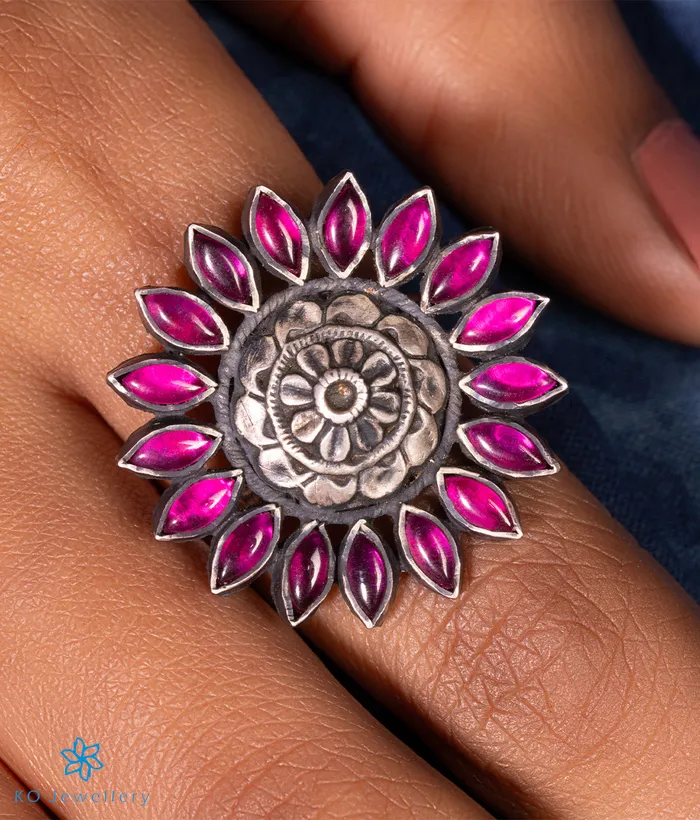 The Tara Silver Kemp Finger Ring Silversmith Rings