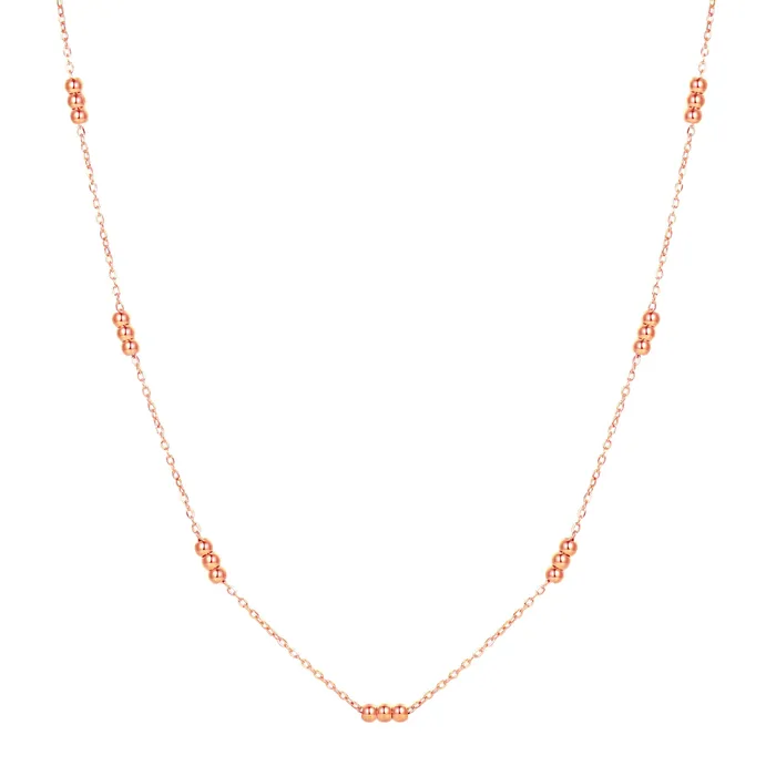 Three Satellite Chain Necklace Waterproof Hey Happiness Necklaces Three Satellite Chain Necklace Waterproof Hey Happiness Necklaces