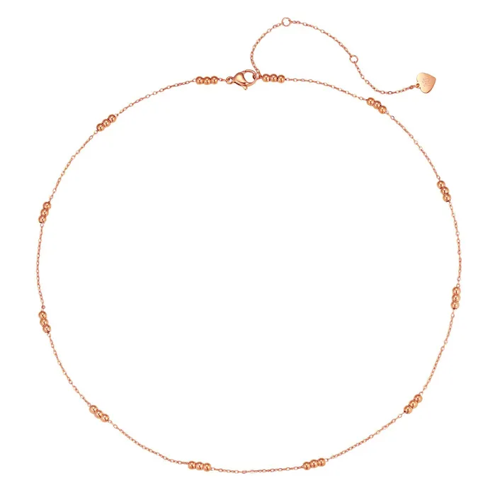 Three Satellite Chain Necklace Waterproof Hey Happiness Necklaces Three Satellite Chain Necklace Waterproof Hey Happiness Necklaces