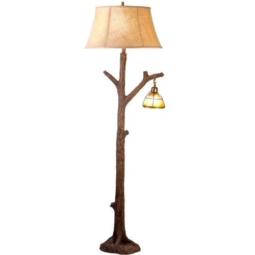 Vintage Direct 635H Tree Floor Lamp w Glass Night Light Brown Polyresin Vintage Direct Necklaces Vintage Direct 635H Tree Floor Lamp w Glass Night Light Brown Polyresin Vintage Direct Necklaces