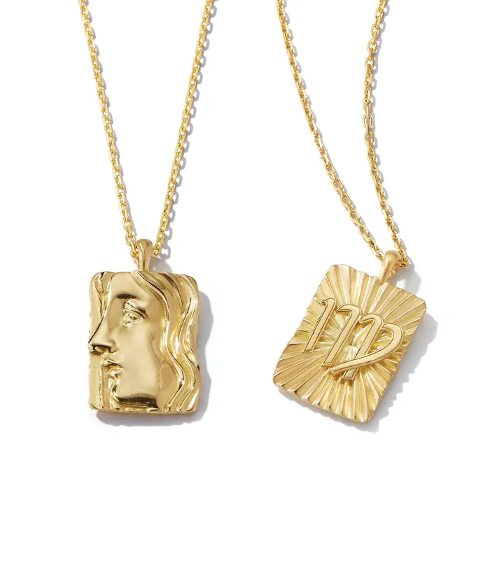 Virgo Zodiac Pendant Necklace David Webb Workshop Necklaces