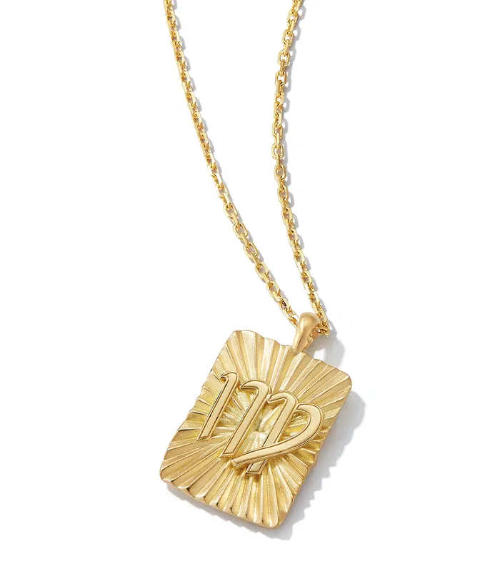 Virgo Zodiac Pendant Necklace David Webb Workshop Necklaces