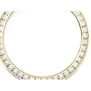 Watches 175 Ct Round Custom Mined Diamond Bezel To Fit Rolex Date All Watch Models GB Watches 175 Ct Round Custom Mined Diamond Bezel To Fit Rolex Date All Watch Models GB