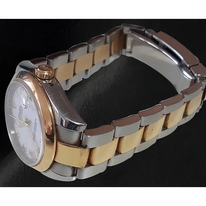 Watches HarryChadEntcom Lady Datejust Rolex White Roman Dial 31mm Gold Steel Watch Watches HarryChadEntcom Lady Datejust Rolex White Roman Dial 31mm Gold Steel Watch